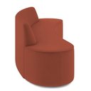 Ver imagem 6 de Sofá 4 Lugares Sala de Estar Cancún D02 Veludo Terracota 280 cm C-417 - Lyam Decor