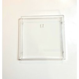 Moldura De Acrílico Decoração Para Parede E Mesa 25x25x4cm Cor:cristal - 3