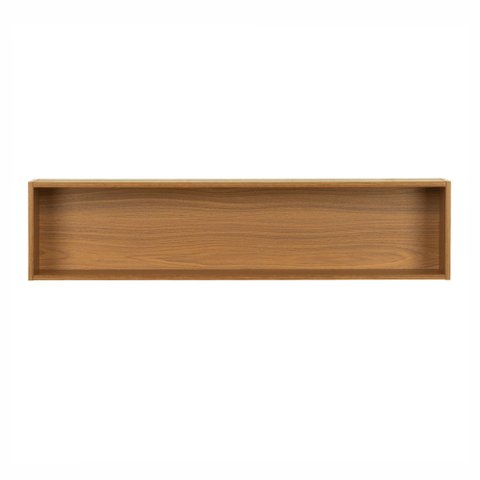 Prateleira Nicho Luna 120 Cm X 18 Cm Louro Freijó