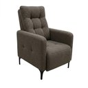 Ver imagem 1 de Poltrona Reclinável Fit 1 Estagio Bouclê Natural Matrix Cor:chenile Prime Marrom