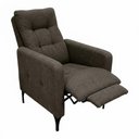 Ver imagem 3 de Poltrona Reclinável Fit 1 Estagio Bouclê Natural Matrix Cor:chenile Prime Marrom