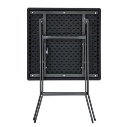 Mesa Dobrável 74x62cm Preto - 3