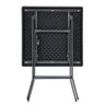 Mesa Dobrável 74x62cm Preto - 3