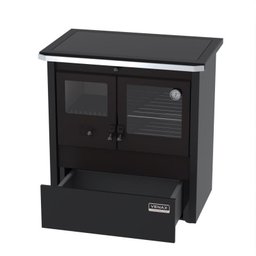 Fogao a Lenha N 2 Le Corbusier Dupla Combustao Preto - 2 Fogao a Lenha N 2 Le Corbusier Dupla Combustao Preto - 2