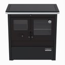 Ver imagem 1 de Fogao a Lenha N 2 Le Corbusier Dupla Combustao Preto