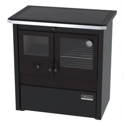 Fogao a Lenha N 2 Le Corbusier Dupla Combustao Preto - 4 Fogao a Lenha N 2 Le Corbusier Dupla Combustao Preto - 4