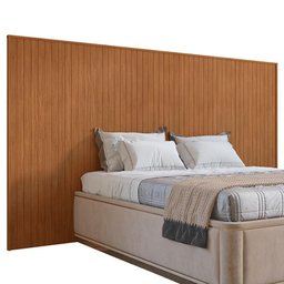 Cabeceira Florença para Cama de Casal e Queen Cedro - Casa D - 1