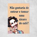 Ver imagem 2 de Placa Decorativa Dona Florinda Café Frase Casa e Cafeteria