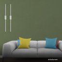 Ver imagem 3 de Arandela / Plafon Tec Branco 90cm 15w 3000k - Gd011lw - Bella