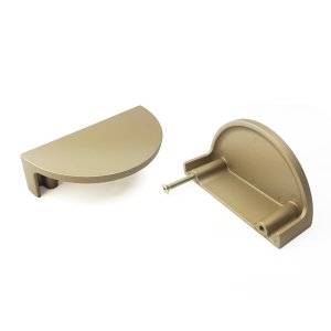 Kit 2 Puxador Armario Puxador Concha para Gaveta Puxadores Coloniais Armarios Comoda Cozinha: Dourad