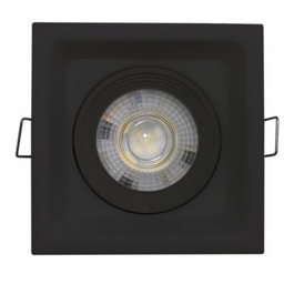 Spot Led Deep 5w 6500k Quadrado Preto Embutir - Áreas Internas - 1
