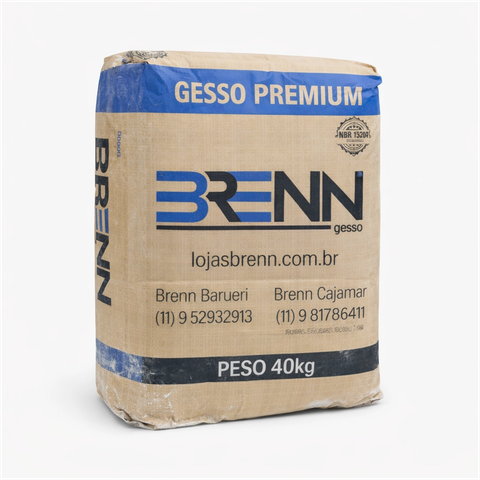 Gesso 40 kg e 1 kg Brenn Gesso 40 kg