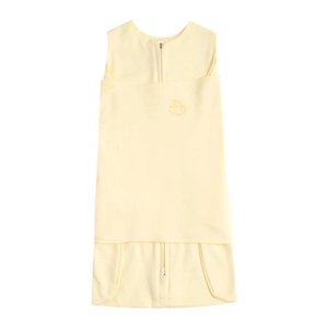 Saco de Dormir Swaddle em Algodão Egípcio Amarelo Primavera Verão - Casulo