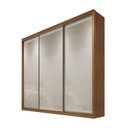 Ver imagem 1 de Guarda Roupa 100% Mdf 3 Portas Cumaru Fendi