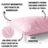 Trocador de Cômoda Plastificado Impermeável Rosa - 2