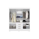 Ver imagem 2 de Guarda-Roupa Casal 10 Portas 3 Gavetas New Murano Demóbile