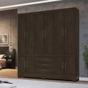 Ver imagem 1 de Guarda-Roupa Casal 10 Portas 3 Gavetas New Murano Demóbile
