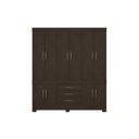 Ver imagem 3 de Guarda-Roupa Casal 10 Portas 3 Gavetas New Murano Demóbile