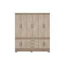 Ver imagem 3 de Guarda-Roupa Casal 10 Portas 3 Gavetas New Murano Demóbile