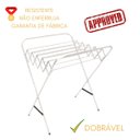 Ver imagem 4 de Varal de Chão Sanfonado Abre e Fecha Leve e Resistente sem Aba
