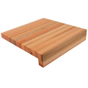 Tábua de Corte em L em Madeira 35 x 35 x 6 cm Essence Domama