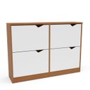 Ver imagem 3 de Sapateira para Quarto 24 Pares 110cm Porto Politorno Móveis