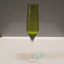 Ver imagem 5 de Jogo 2 Peças Taça de Vidro 195ml Verde 26x7x7cm Vinho Água Espumante Champagne