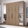 Guarda-Roupa com Espelho 6 Portas e 3 Gavetas Metropole Demóbile - 1