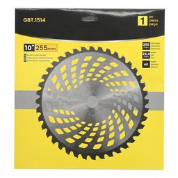 Lâmina Serra Circular para Roçadeira Videa, 40 Dentes 255x25.4mm - 3
