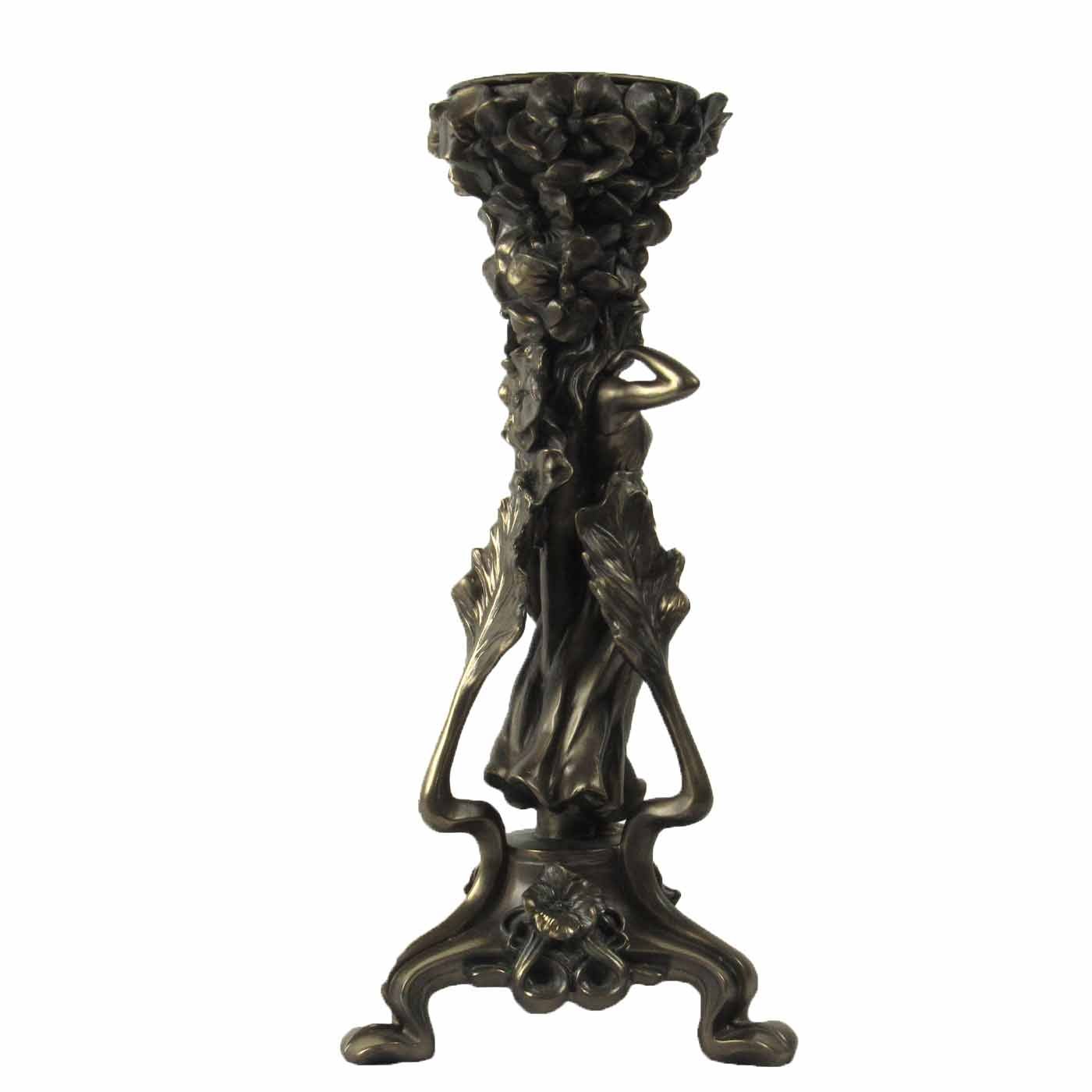 Castiçal Decorativo em Bronze - 34x18x10cm Prime Home Decor 36986 - 3