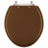 Assento Sanitário Laqueado Liberty Ocre para Vaso Santamarina - 1