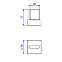 Ver imagem 2 de Acabamento Registro Deca 1/2", 3/4" e 1" Polo Black Matte