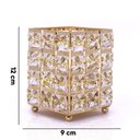 Ver imagem 2 de Porta Objeto Decorativo Dourado de Metal 12x09x09