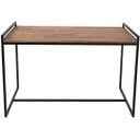 Ver imagem 1 de Mesa De Jantar Retangular 4 Lugares Preto Industrial