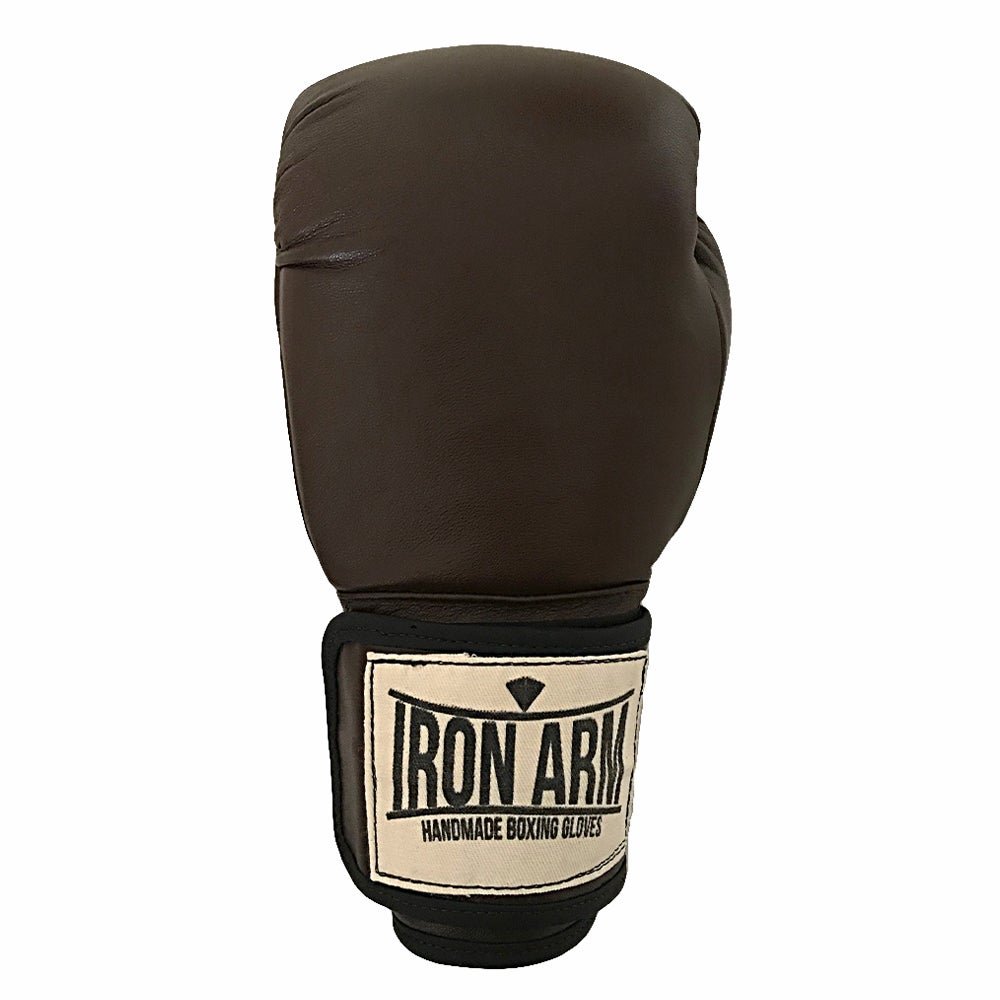Luva de Boxe Muay Thai Pro Brown Bull Velcro Iron Arm - 3