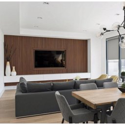 Painel Ripado Eco Placa 290 x 16 x 2,5 cm WPC Nogueira - 3