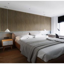 Painel Ripado Eco Placa 290 x 16 x 2,5 cm WPC Nogueira - 5