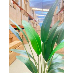 Bananeira Artificial Grande Folhas Planta Decoração 150cm - 4