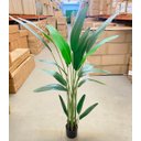 Ver imagem 7 de Bananeira Artificial Grande Folhas Planta Decoração 150cm