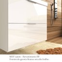 Ver imagem 5 de Gabinete para Banheiro 60 cm sem Tampo 3 Gavetas sendo 1 Interna Branco Lilies Móveis
