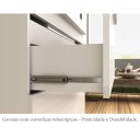 Ver imagem 6 de Gabinete para Banheiro 60 cm sem Tampo 3 Gavetas sendo 1 Interna Branco Lilies Móveis