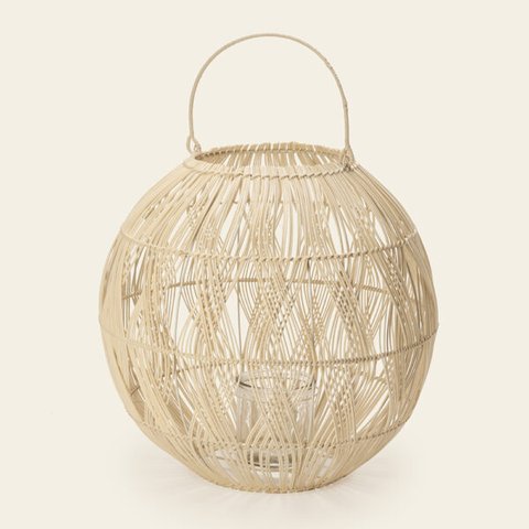 Lanterna em Rattan 14766 Mart