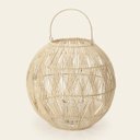 Ver imagem 1 de Lanterna em Rattan 14766 Mart