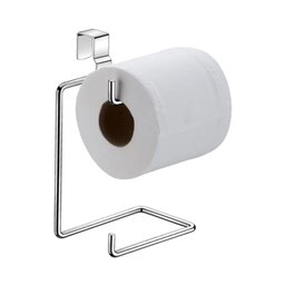 Suporte Duplo de Papel Higiênico para Caixa Acoplada Cromado - 1