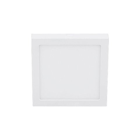 Painel de Led Stella Quadrado Eco de Sobrepor 18w Bivolt Branco 3000k Luz Amarela Sth21963q/30