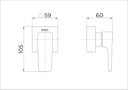 Ver imagem 2 de Acabamento para Registro Base Deca 1/2, 3/4 e 1 Docol Lift 811906