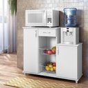 Ver imagem 5 de Fruteira Armário Balcão Multiuso Cozinha Diva Branco