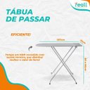 Ver imagem 6 de Tábua de Passar Roupa em Alumínio - Cinza