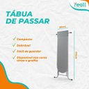 Ver imagem 5 de Tábua de Passar Roupa em Alumínio - Cinza