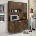 Ver imagem 5 de Armário para Cozinha 5 Portas 3 Gavetas Cristal CHF Móveis
